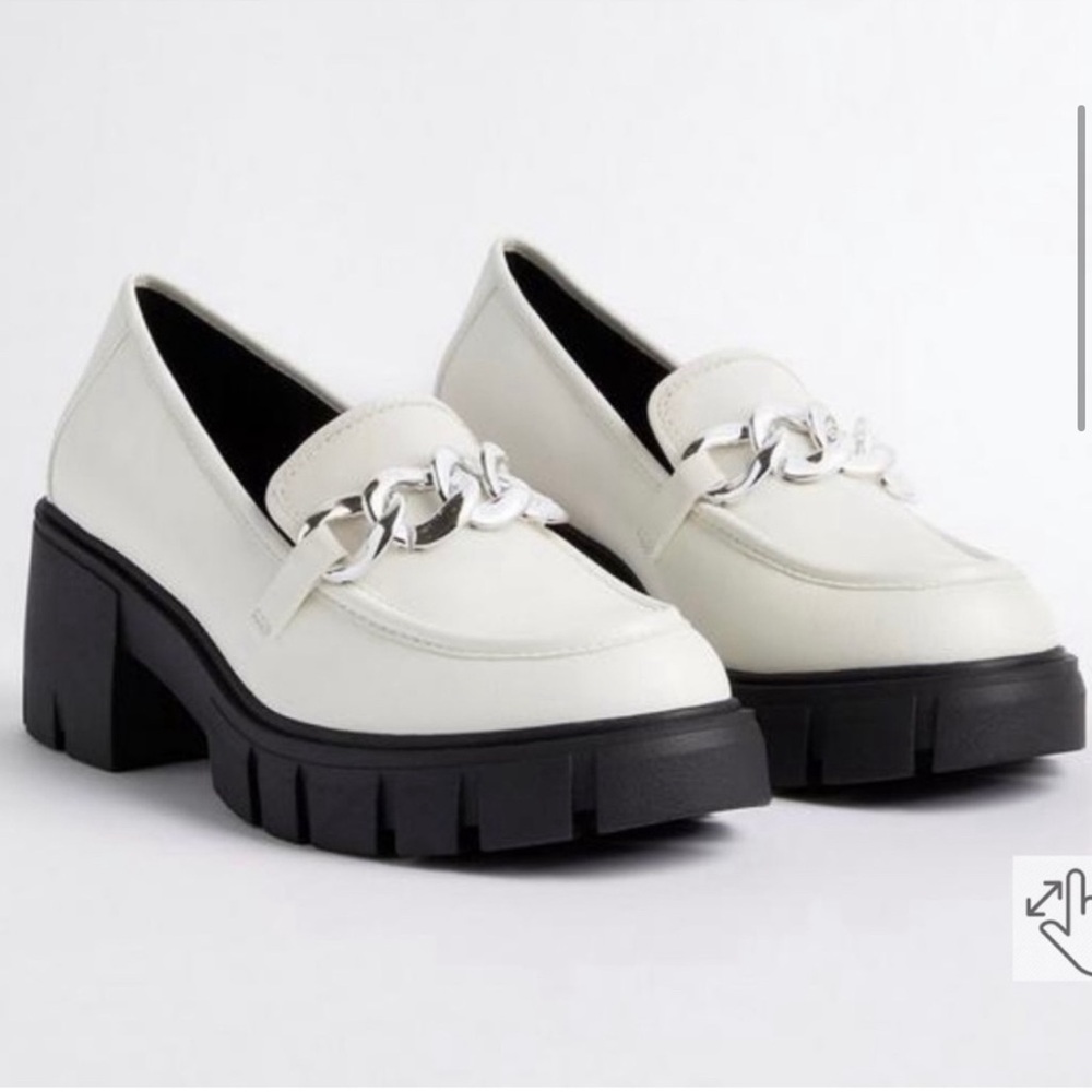 White loafers 8.5W
